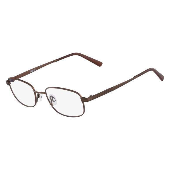 Flexon CLARK 600 Eyeglasses 210 Brown 50mm